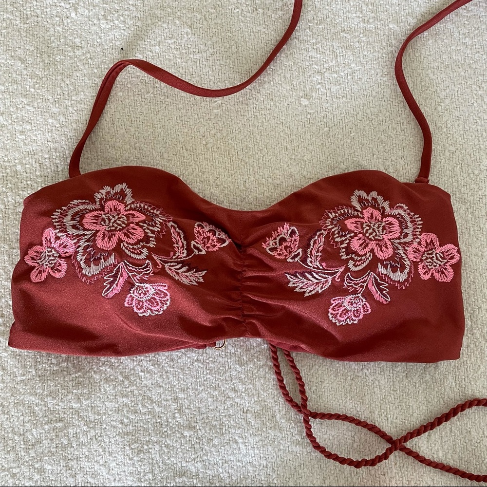 gorgeous EMBROIDERED bandeau